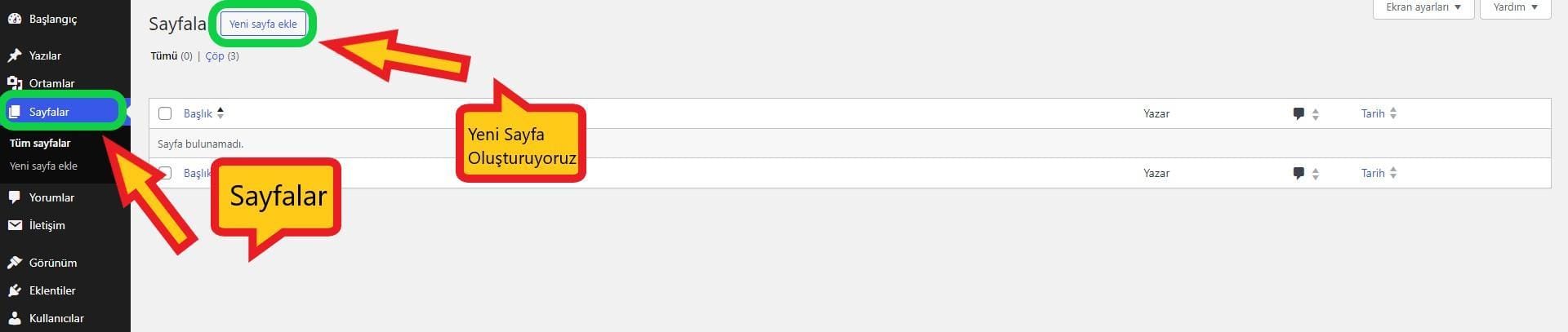 Wordpress İletişim Formunu Web Sitesine Ekleme
