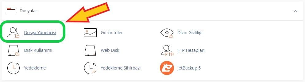 cpanelden .xml ile doğrulama 