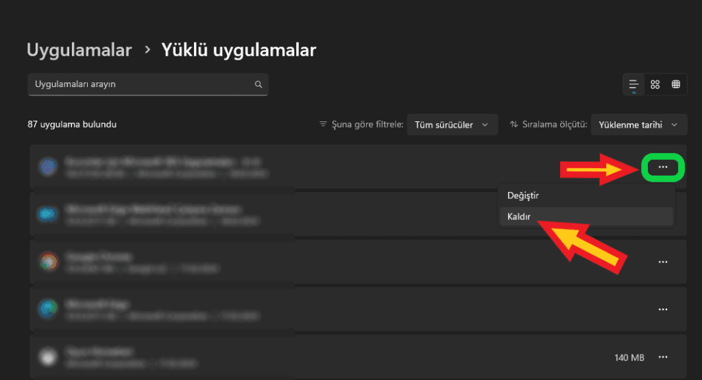 Windows 11 Başlat Menüsü Açılmıyor (Çözüldü) 10 antivirüs program kaldırma