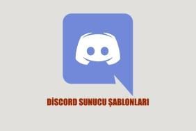 discord sunucu şablonları