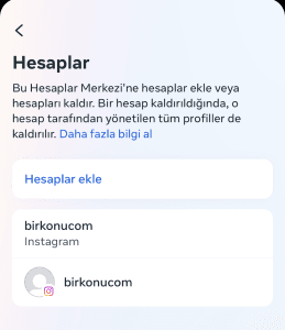 İnstagram çıkış yapılan hesabı kaldırma