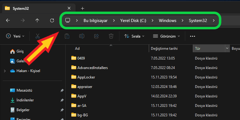 manuel VCRUNTIME140.dll dosyası aktarma