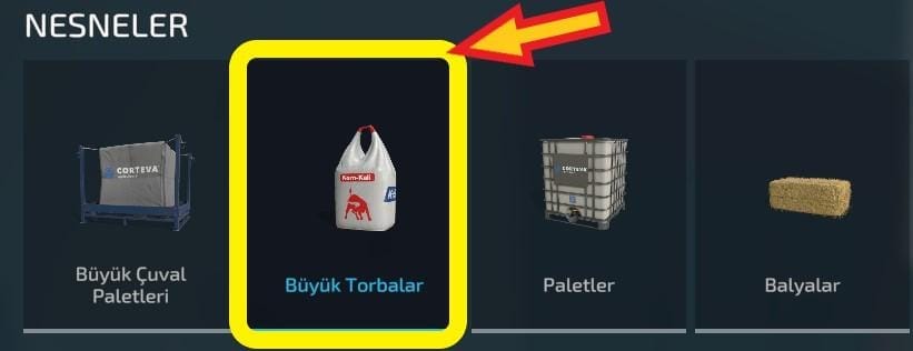 farming simulator 22 nesneler sayfası (FS22)