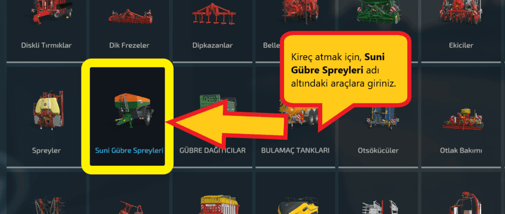 farming simulator 22 suni gübre spreyleri (FS22)