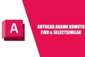 autocad arama komutu
