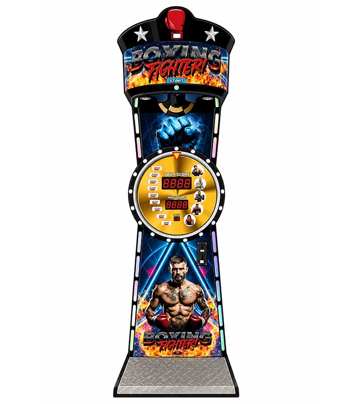 boxing fighter boks makinesi p